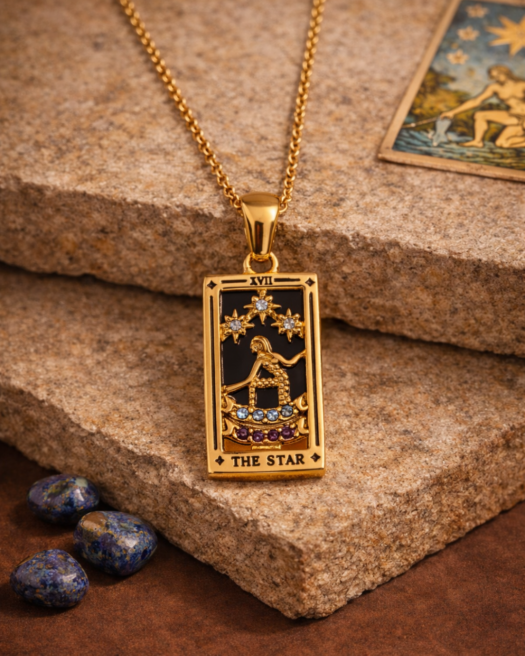 Naszyjnik Tarot Gwiazda