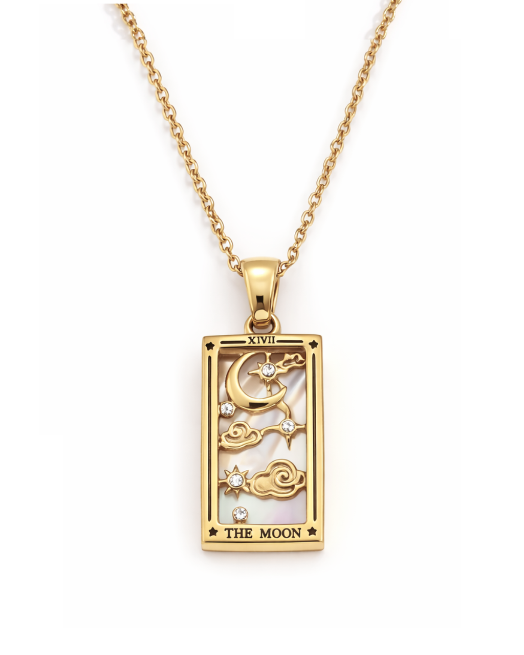 Naszyjnik Tarot Księżyc