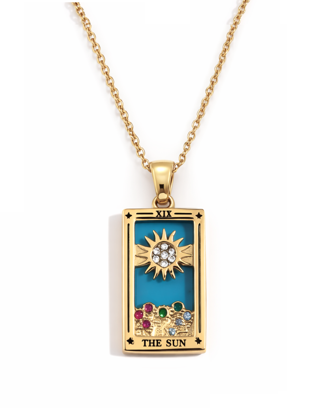 Naszyjnik Tarot Słońce