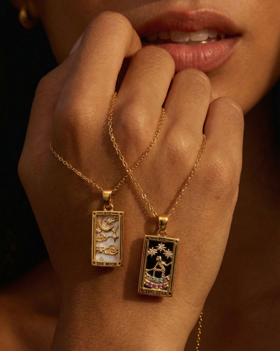 Naszyjnik Tarot Gwiazda