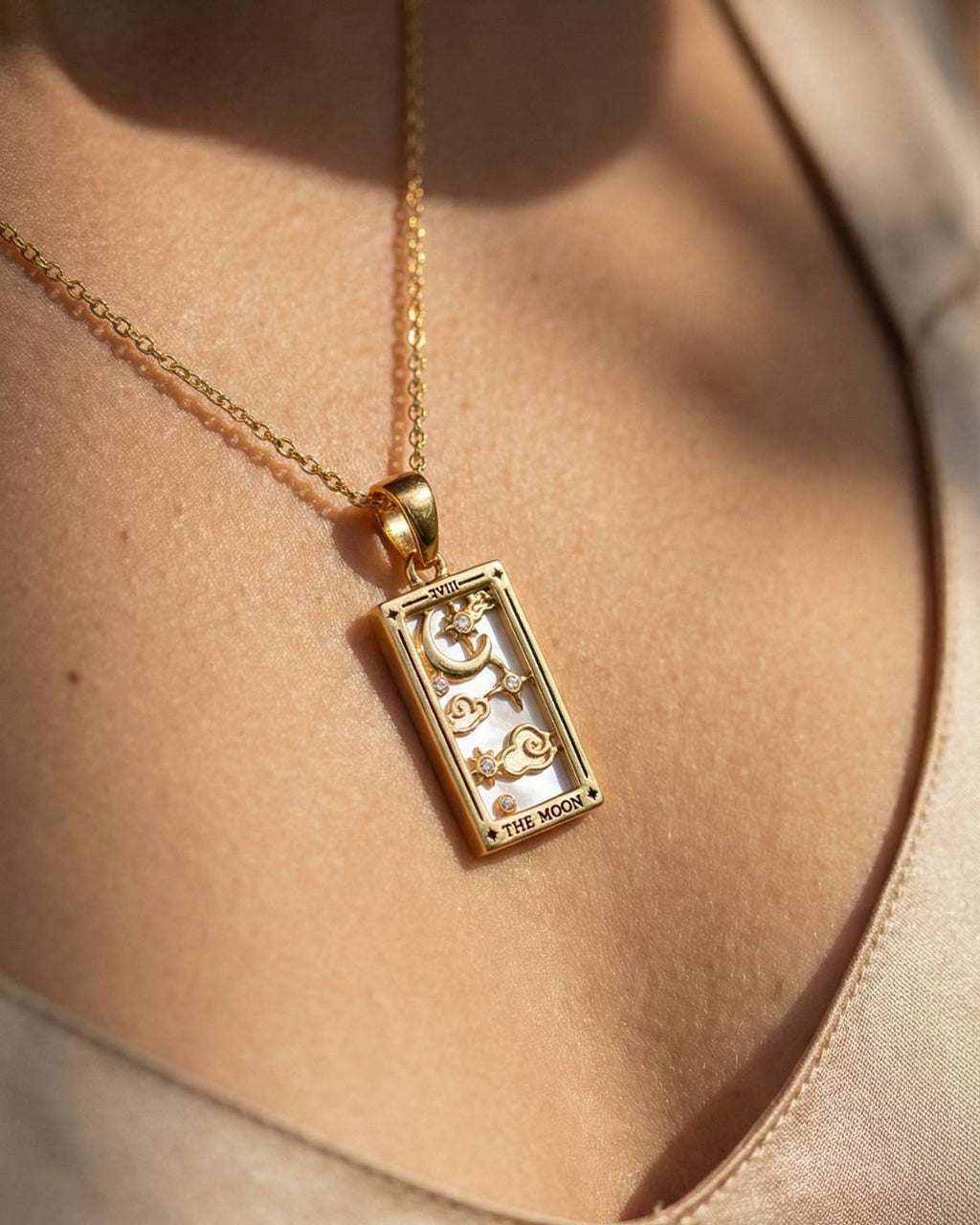 Naszyjnik Tarot Księżyc