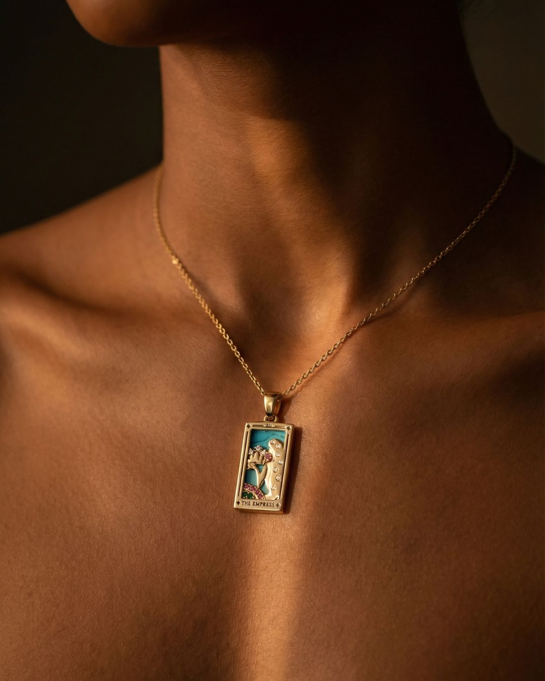 Naszyjnik Tarot Cesarzowa