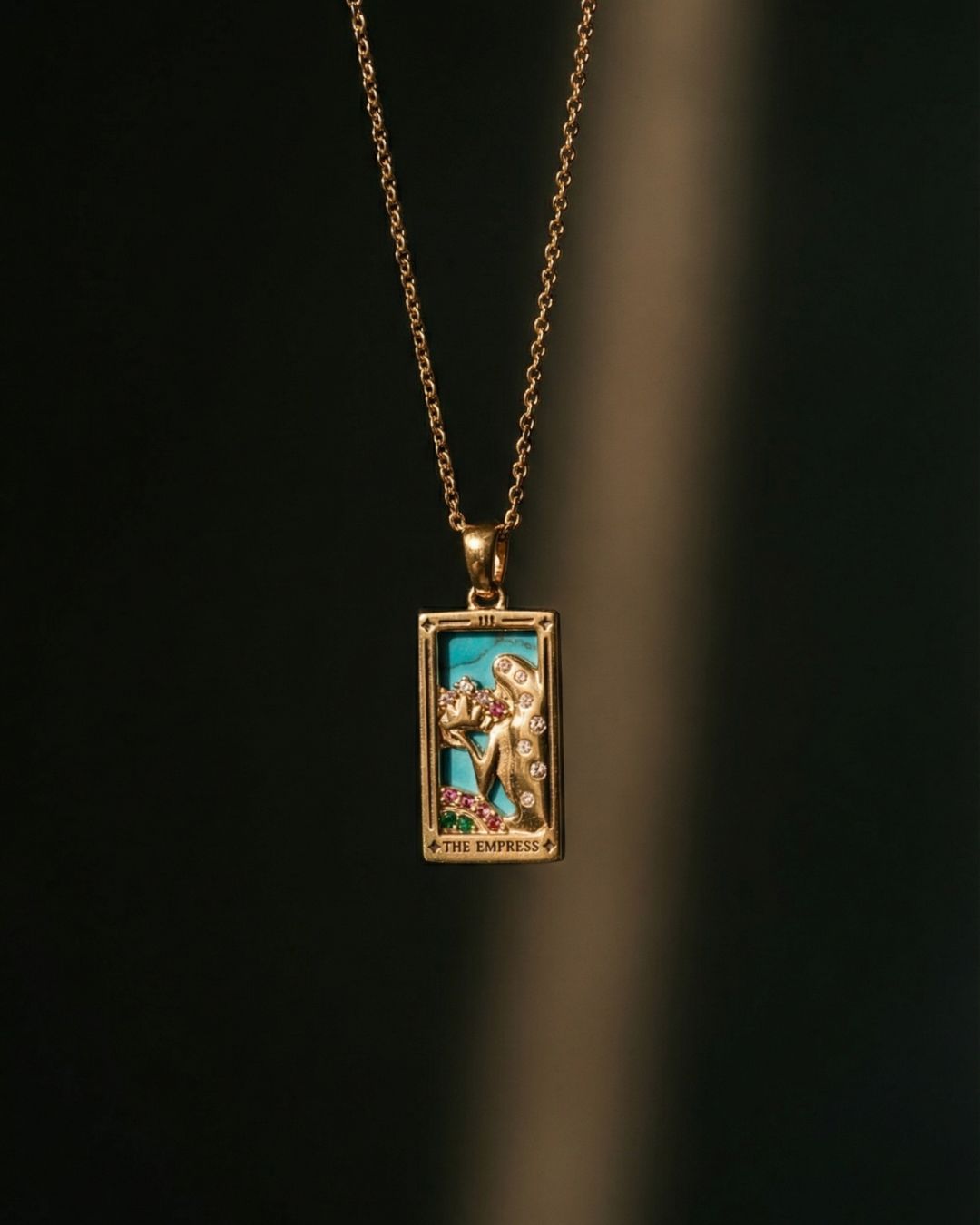 Naszyjnik Tarot Cesarzowa