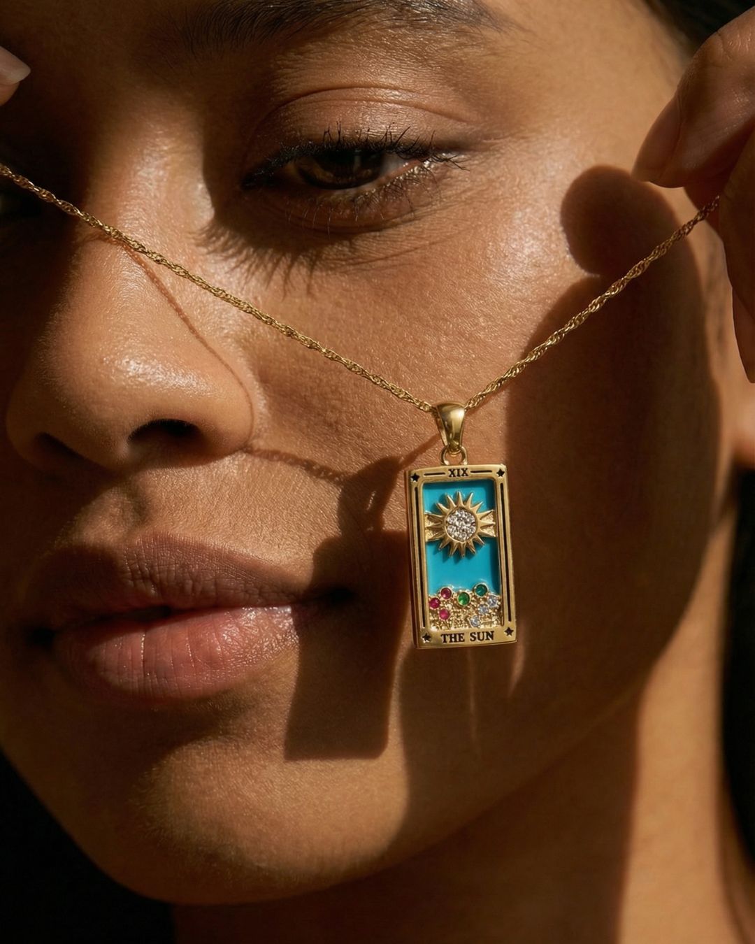 Naszyjnik Tarot Słońce