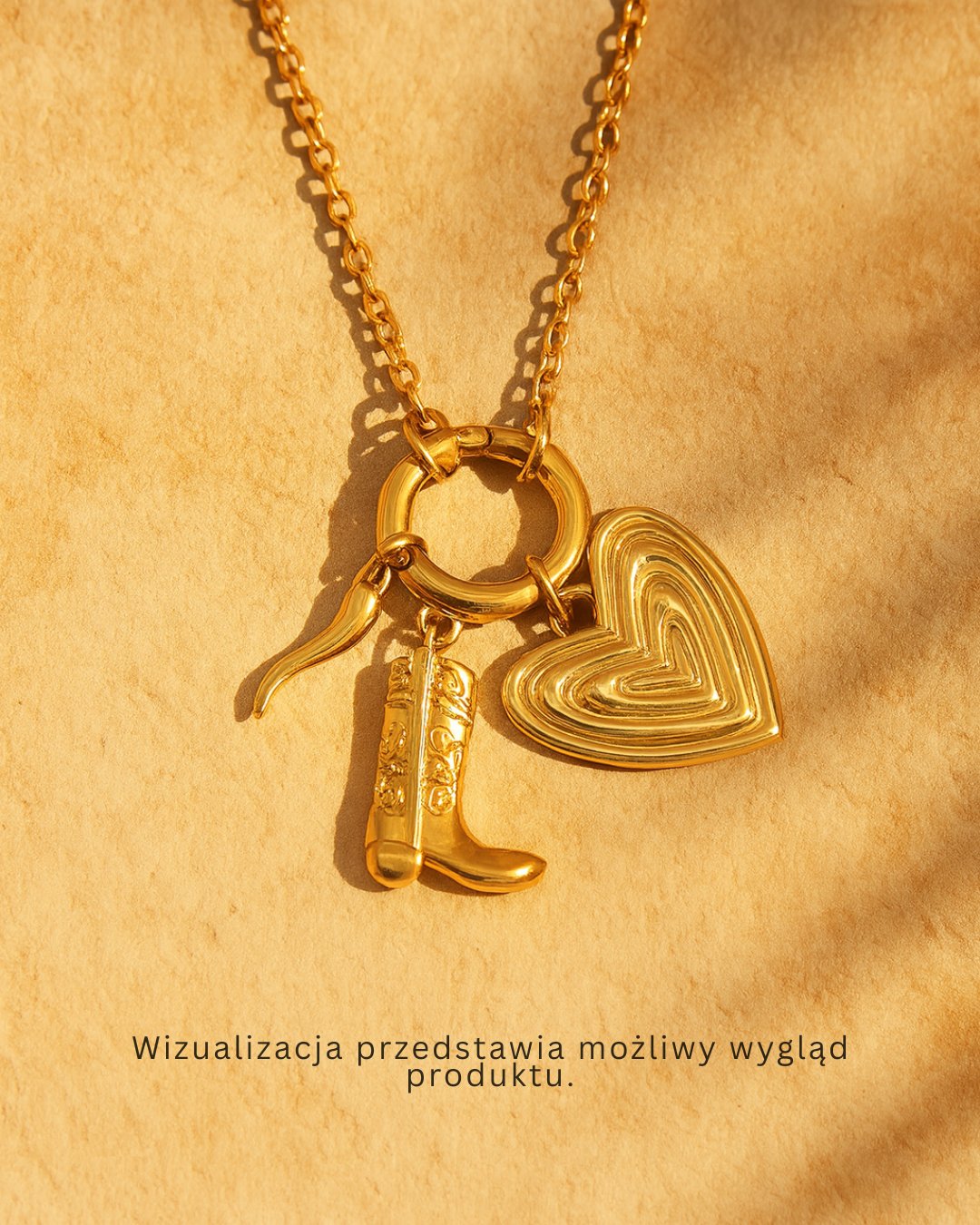 Naszyjnik na zawieszki