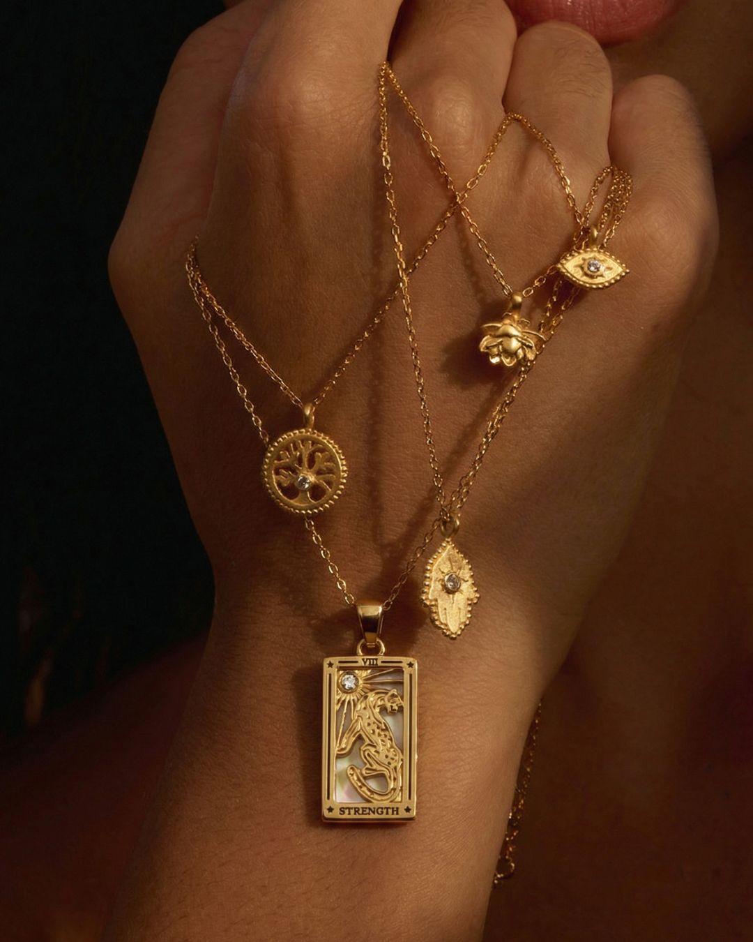 Naszyjnik Tarot Siła