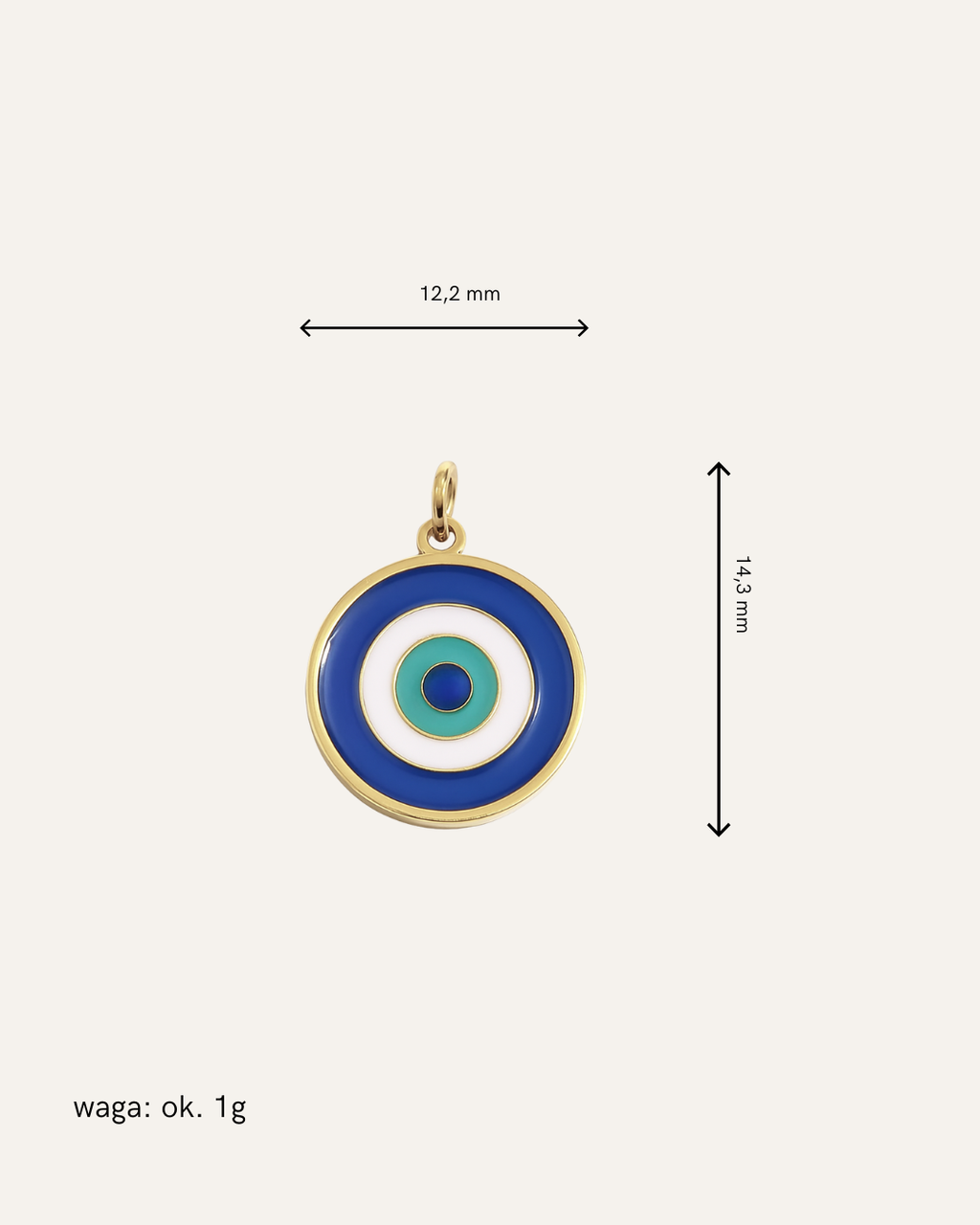 Zawieszka Evil Eye