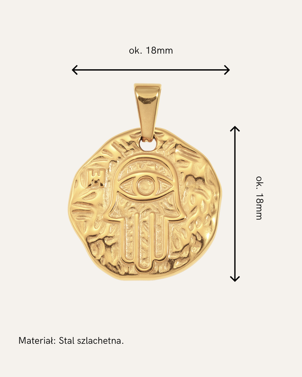 Zawieszka Hamsa Hand